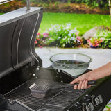 Mr. BAR-B-Q 60400SDZ Bristle-Free Steam Clean BBQ Brush, Stainless Steel Bristle, Plastic Handle