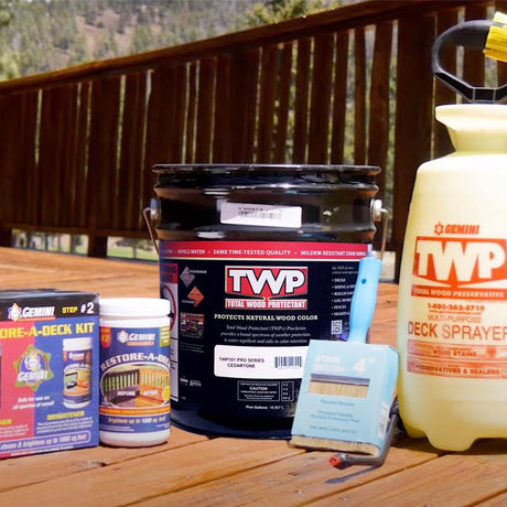 TWP 100 Series TWP-101-5 Wood Preservative, Cedartone, Liquid, 5 gal, Can