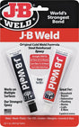 J-B Weld 8265S 2-Part Cold Weld Epoxy, Dark Gray, Solid, 2 oz Tube