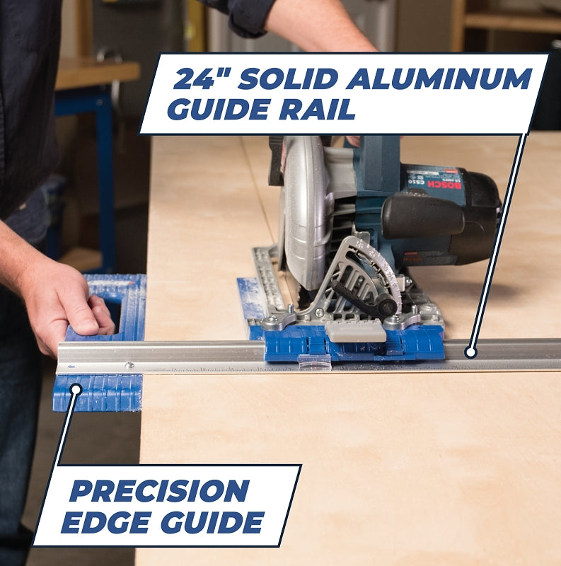 Kreg Rip-Cut KMA2685 Circular Saw Edge Guide, Aluminum/Plastic