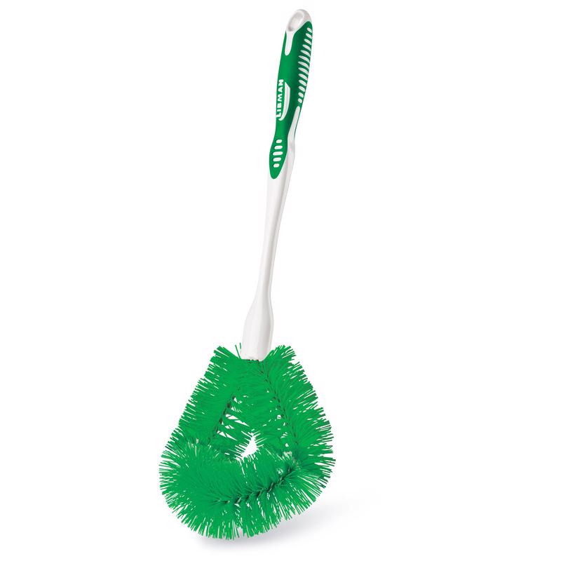 Libman 5.5 in. W Medium Bristle 11 in. Plastic/Rubber Handle Bowl Brush, Pack of 12