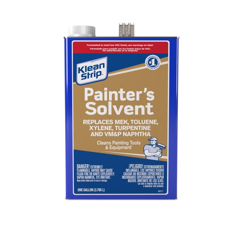 Klean Strip GKSP95000SC Painter's Solvent, Liquid, Water White, 1 gal, Can, Pack of 4