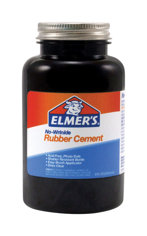 Elmer's Liquid Rubber Cement Adhesive 8 oz, Pack of 4