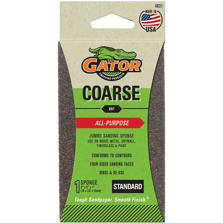 SANDING SPONGE 3X5X1IN COARSE