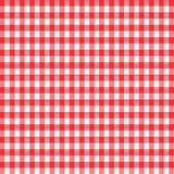 Magic Cover Red/White Checkered Vinyl Disposable Tablecloth 54 in. L X 54 in. W