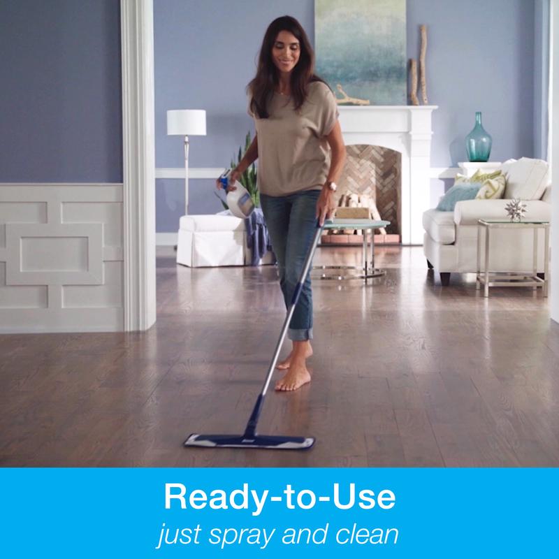 Bona WM850059001 Floor Cleaner, 36 oz Bottle, Liquid, Mild, Turquoise