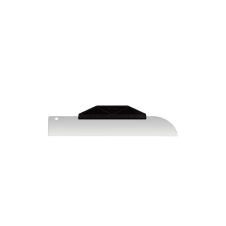 Allway 10 in. L Black Aluminum Trim Shield, Pack of 25