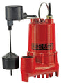 Red Lion 14942745 Sump Pump, 1-Phase, 4.4 A, 115 V, 1/3 hp, 1-1/2 in Outlet, 25 ft Max Head, 3350 gph, Cast Iron