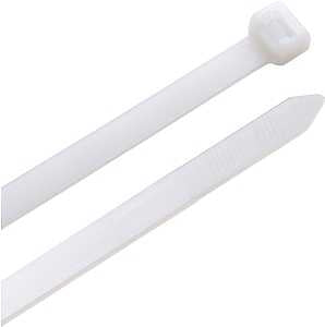 Gardner Bender 46-448 Cable Tie, 14.3 in Max Bundle Dia, Nylon, Natural, 48 in L, 50/BAG