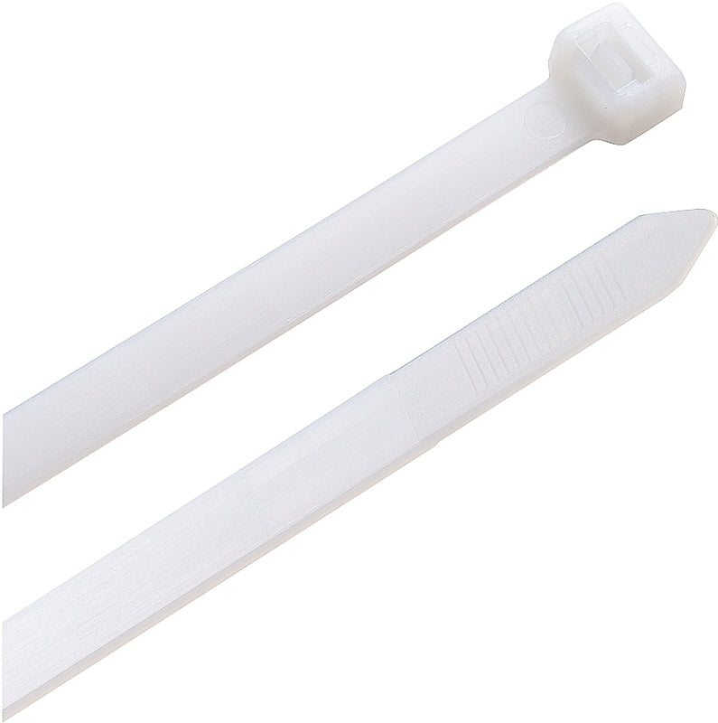 Gardner Bender 46-448 Cable Tie, 14.3 in Max Bundle Dia, Nylon, Natural, 48 in L, 50/BAG