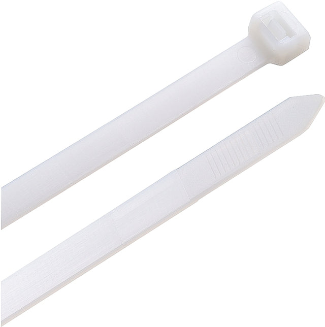 Gardner Bender 46-448 Cable Tie, 14.3 in Max Bundle Dia, Nylon, Natural, 48 in L, 50/BAG