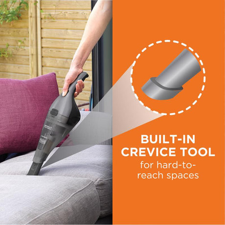Black+Decker Dustbuster Bagless Cordless Filter Bag Hand Vacuum