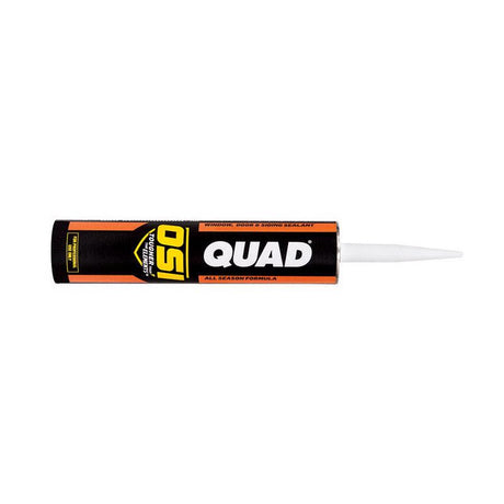 OSI Quad Beige Elastomeric Polymers Door/Siding/ Window Sealant 10 oz, Pack of 12
