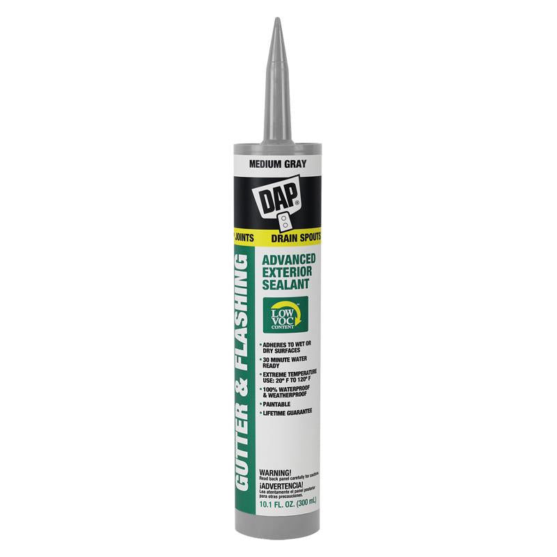 DAP Gray Polymer Sealant 10.1 oz, Pack of 12
