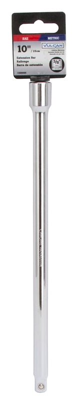 Vulcan MT6491716 Hang Tagged Extension Bar, 10 in L, Chrome