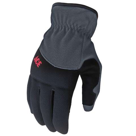 Ace XL I-Mesh High Performance Utility Black Gloves