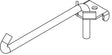 madix VDA-16R-45 45 deg Arm Divider