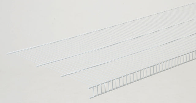ClosetMaid 37403 Wire Shelf, 130 lb, 20 in L, 144 in W, Steel, White, Pack of 6