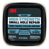 3M Patch Plus Primer Ready to Use White Spackling Compound and Primer in One 8 oz, Pack of 6