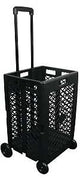 Olympia Tools PACK-N-ROLL Series 85-404 Mesh Rolling Cart, 55 lb, 13 in OAW, 25 in OAH, 17 in OAD, Plastic