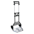 Olympia Tools PACK-N-ROLL Series 85-609 Folding Cart, 150 lb, 15-1/4 in OAW, 11 in OAH, Aluminum