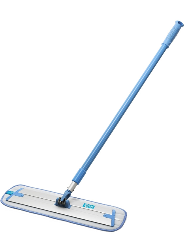 e-cloth 10620 Deep Clean Mop, Aluminum, Blue/Silver