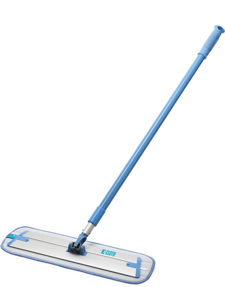 e-cloth 10620 Deep Clean Mop, Aluminum, Blue/Silver