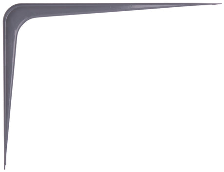 ProSource 21140PGL-PS Shelf Bracket, 110 lb/Pair, 10 in L, 8 in H, Steel, Gray, Pack of 20