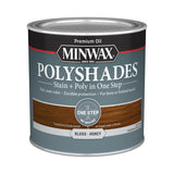 Minwax PolyShades Semi-Transparent Gloss Honey Oil-Based Stain/Polyurethane Finish 1/2 pt, Pack of 4