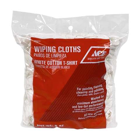 ACE Cotton Knit Wiping Cloth 8 oz, Pack of 12