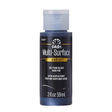 Plaid FolkArt Satin Pure Black Hobby Paint 2 oz, Pack of 3