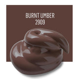 Plaid FolkArt Satin Burnt Umber Hobby Paint 2 oz, Pack of 3