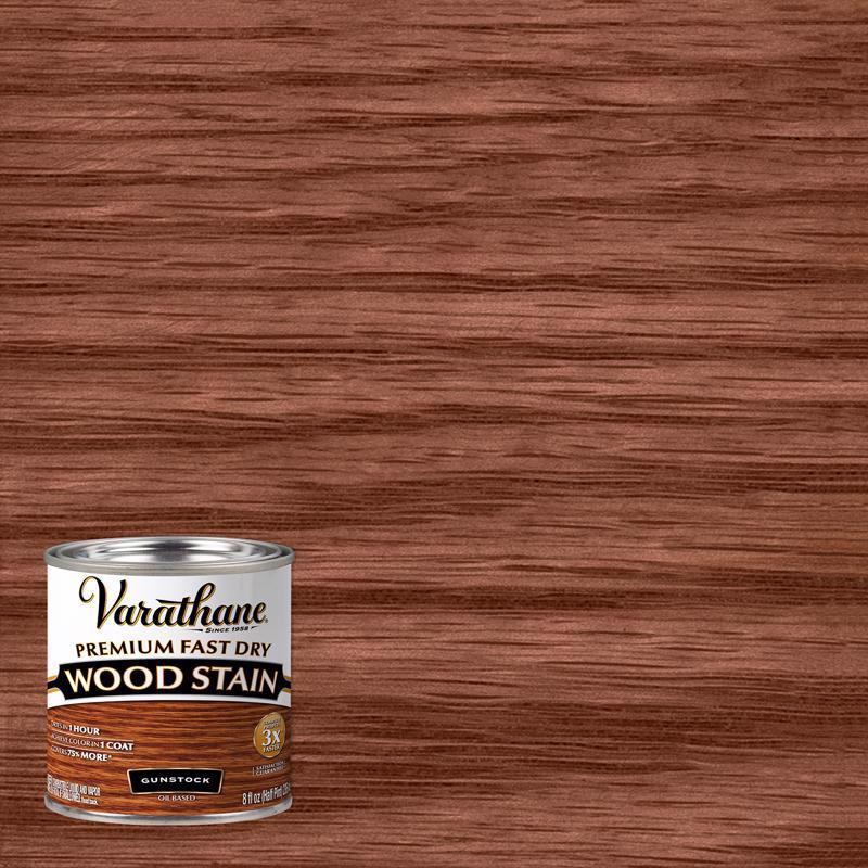 Varathane Premium Gunstock Oil-Based Fast Dry Wood Stain 1/2 pt