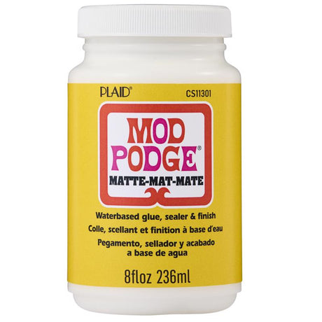 Plaid Mod Podge High Strength Glue Matte Decoupage 8 oz