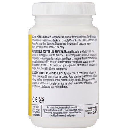 Plaid Mod Podge High Strength Glue Matte Decoupage 8 oz