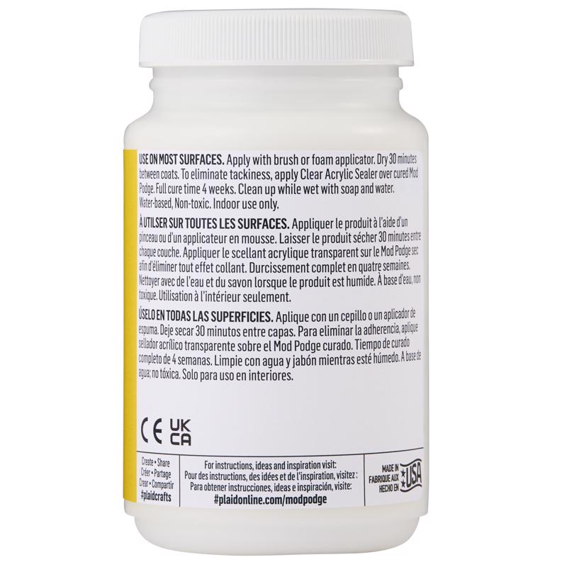 Plaid Mod Podge High Strength Glue Matte Decoupage 8 oz