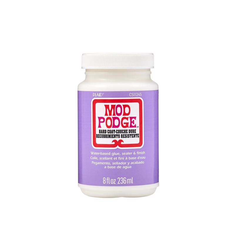 Plaid Mod Podge High Strength Glue White Hard Coat Decoupage 8 oz