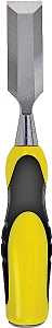 STANLEY 16-304 Chisel, 1/4 in Tip, 9-1/4 in OAL, Chrome Carbon Alloy Steel Blade, Ergonomic Handle