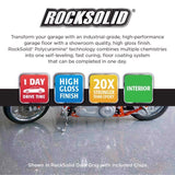 Rust-Oleum RockSolid Mocha Epoxy Garage Floor Coating Kit 76 oz