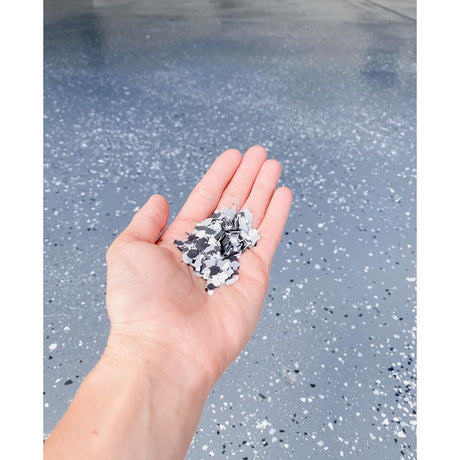 Rust-Oleum EpoxyShield Indoor and Outdoor Glacier Gray Blend Decorative Color Chips 1 lb