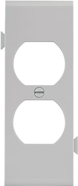 Eaton Wiring Devices STC8W Sectional Wallplate, 4-1/2 in L, 2-3/4 in W, 1 -Gang, Polycarbonate, High-Gloss
