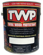 TWP 100 Pro Series TWP-116-1 Wood Preservative, Flat/Matte, Rustic Oak, Liquid, 1 gal, Can, Pack of 4