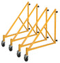 Metaltech Jobsite Series I-BMSO4TT Outrigger Set, Universal, Plastic/Steel, Gray