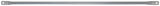 Metaltech M-MGR5 Guard Rail, 60 in Dimensions, Galvanized