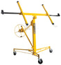 Metaltech Jobsite Series I-IDPL Drywall and Panel Lift, 150 lb, Steel, Yellow, 48.4 in L, 57.9 in W, 57 in H