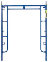 Metaltech M-MA7660PS Arch Frame, Walk-Thru, Steel, Blue, Powdered