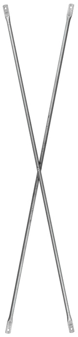 Metaltech M-MC2484 Cross Brace, Steel, Galvanized
