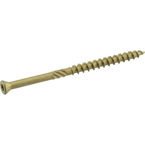 HILLMAN Power Pro No. 8 X 3 in. L Star Coarse Trim Screws 50 pk