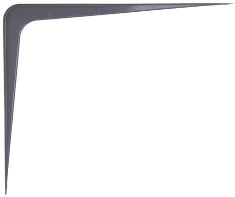 ProSource 21142PGL-PS Shelf Bracket, 170 lb/Pair, 14 in L, 12 in H, Steel, Gray, Pack of 20