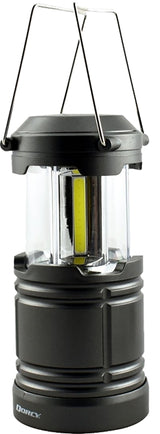 Dorcy 41-6527 Pop-Up COB Lantern, AA Battery, LED Lamp, 500 Lumens Lumens, Black/Gray
